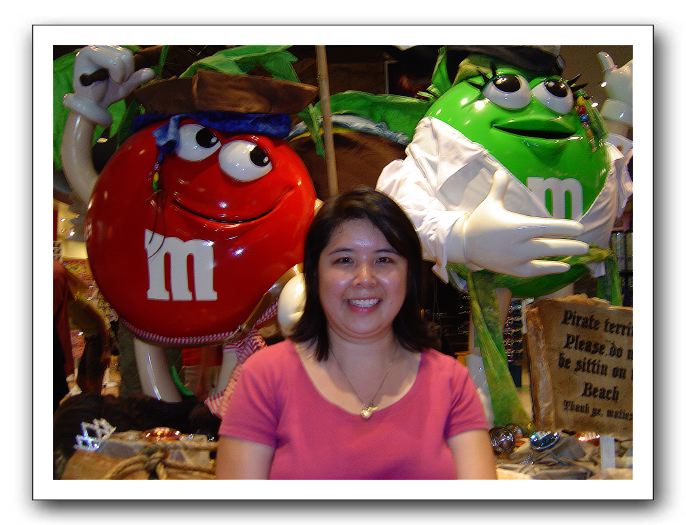 Ruby at M&Ms World