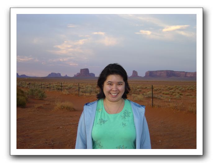 Ruby & Monument Valley in the background