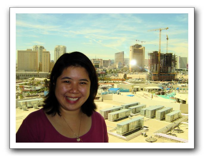 Las Vegas from our room at Stratosphere