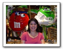 Ruby at M&Ms World