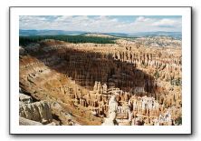 Cloud over Bryce Canyon - Inspiration Point