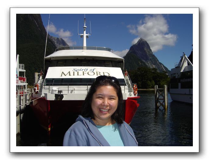 Ruby liked Milford Sound :)