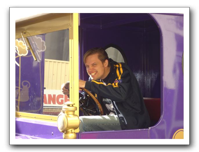 Would you trust Ben to deliver your chocolate??