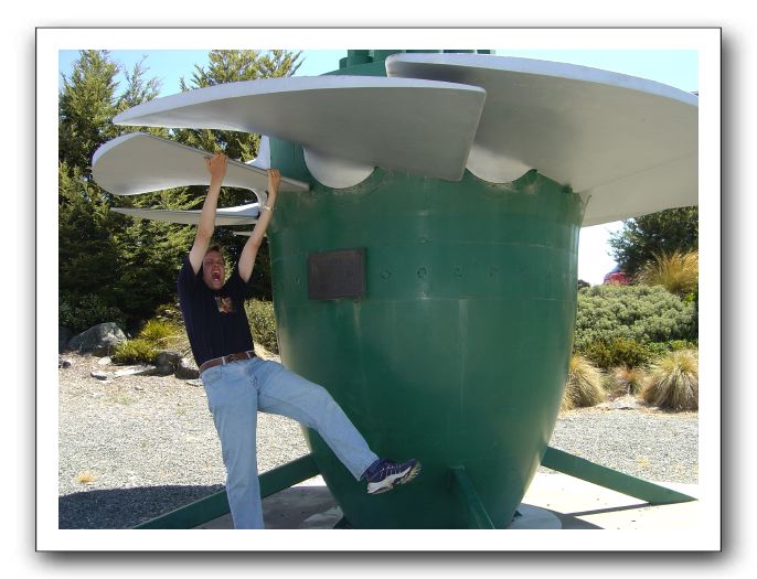 Ben thinks the turbine is running!