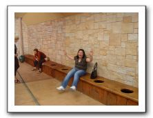 Ruby got stuck at Puzzling World in Wanaka!!