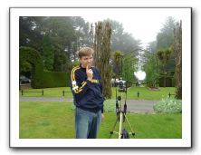Ben doesn't know how to use his camera...